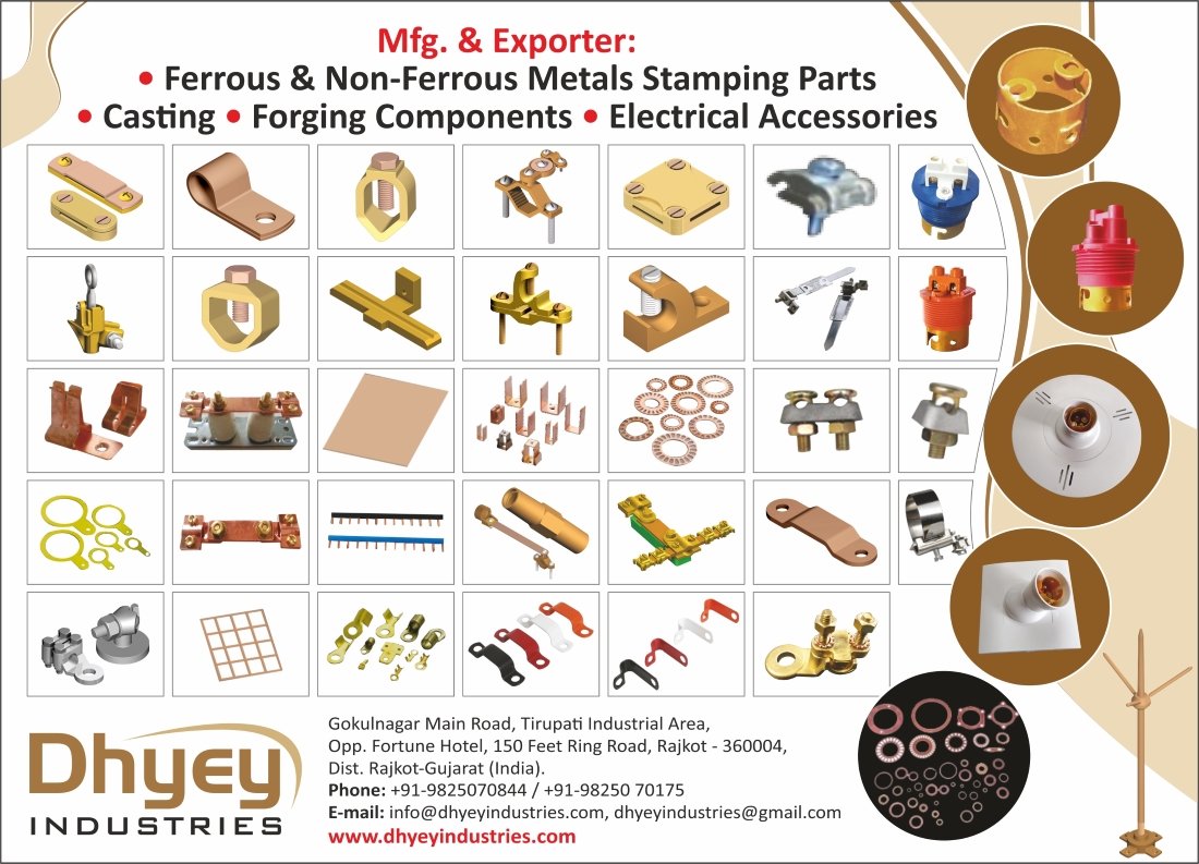 Dhyey Industries advertisement in 99 Electrical In World magazine, 2020