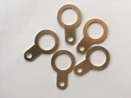 BRASS EARTH TAG